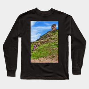 Sillustani Tower. Long Sleeve T-Shirt